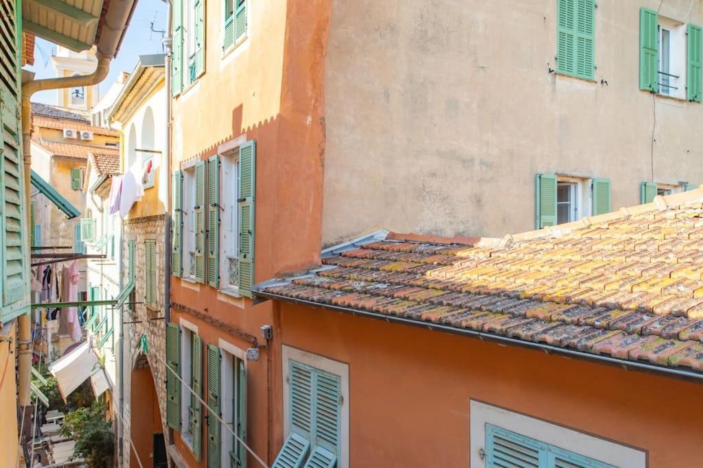 #40 Bright Sea View Suite For 6 2Mins Walk Port & Sea Villefranche-sur-Mer Exterior foto
